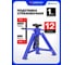 Ремонтная винтовая подставка Forsage 12 т, h min-456мм, h max-710мм F-TRF3201 BIG(1265) 2