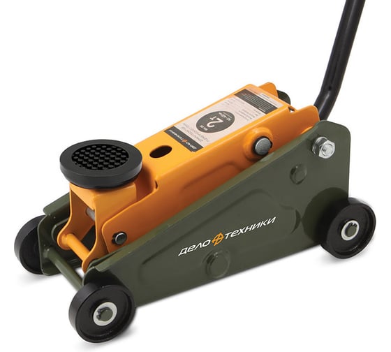 Подкатной домкрат, 2 т, 145-400 мм, в кейсе Дело Техники 904128