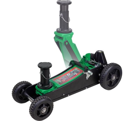 Подкатной гидравлический двухпоршневой домкрат Rockforce 2.5т, h min 155мм, h max 615 мм RF-T830018E MT(57717)