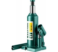 Домкрат KRAFTOOL гидравлический бутылочный Kraft-Lift, сварной, 4т, 206-393мм, 43462-4 43462-4_z01