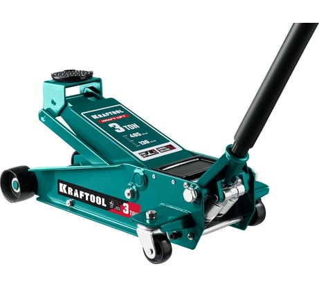 Домкрат KRAFTOOL  гидравлический подкатной 3т, 130-480 мм 43450-3_z01