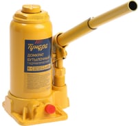 Бутылочный гидравлический домкрат ТУНДРА второй клапан, подъем/подхват: 355/185 мм, 6 т 9422639