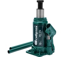 Домкрат гидравлический бутылочный СИБРТЕХ 10 т, 190-370 мм 50806