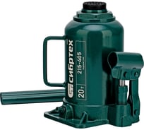 Домкрат гидравлический бутылочный СИБРТЕХ 20 т, 215-405 мм 50809