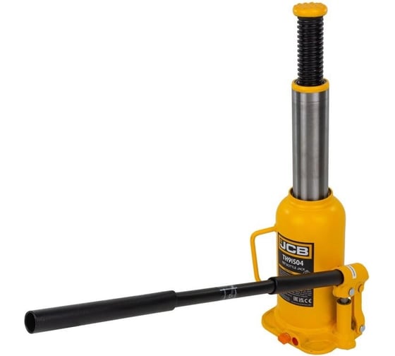 Бутылочный домкрат JCB 15 т, с клапаном, TH91504(58018) JCB-TH91504(58018)