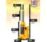 Домкрат бутылочный JCB 2 т с клапаном JCB-TH90204(58021) 4