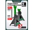 Подставка ремонтная Rockforce 3т (h min 260мм, h max 435мм) (к-т 2шт.) RF-T43001C(56634) 2