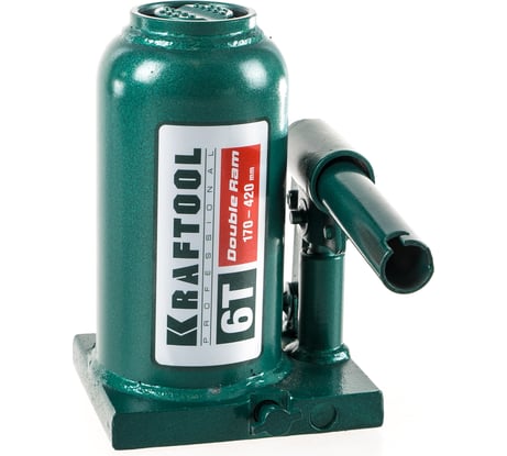 Гидравлический бутылочный домкрат KRAFTOOL 6 т, 170-420 мм 43463-6