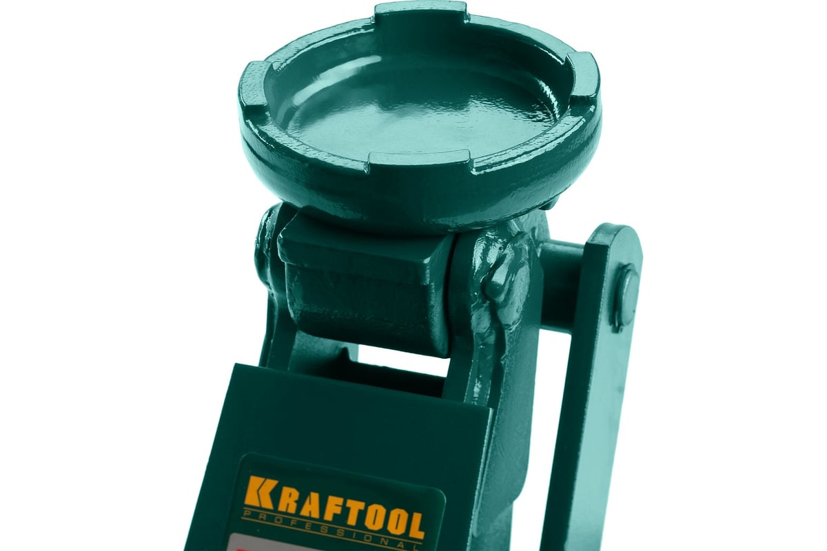 Подкатной домкрат для тяжелой техники KRAFTOOL High-lift 10т 160-560мм  43455-10