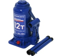 Гидравлический домкрат МаякАвто 12 т, h=215-410 мм /1/4_ 1655