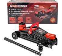 Домкрат подкатной гидравлический Forcekraft 2т, h min 140мм, h max 290мм FK-T82007 MST(58618)