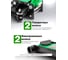 Домкрат Rockforce подкатной гидравлический 5т (h min-90мм, h max-550мм) RF-TR50001 /JP/(58127) 5