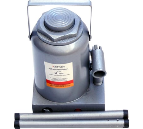 Гидравлический домкрат VETTLER 50т бутылочный 260x415 VEBJ50