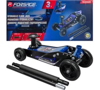 Домкрат подкатной гидравлический Forsage 3т (h min 155мм, h max 710мм) F-T830036(58813)
