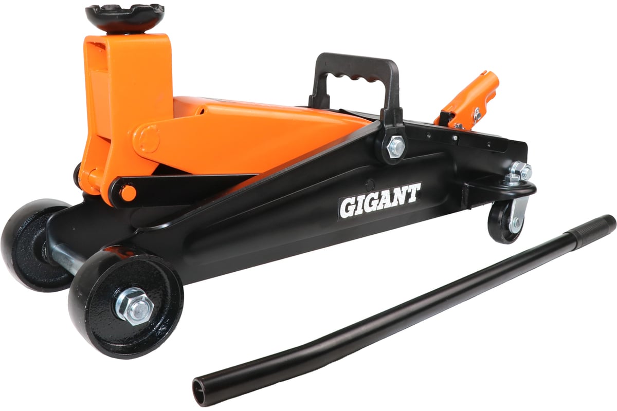 Gigant домкрат подкатной, 3т увеличенная высота подъема, подхват-192мм ...