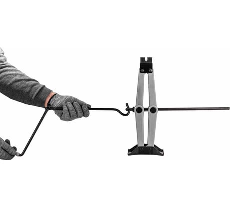 Домкрат механический Forcekraft "ромб" 1,5т (h min 115мм, h max 400мм)+P013K Отвертка переставная 2в1(РН2хSL5.5мм) FK-ST-60(59239)