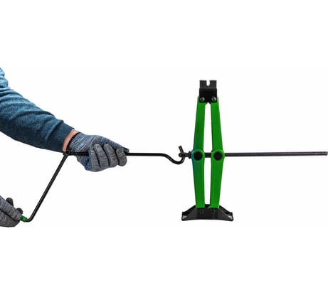 Домкрат механический Rockforce "ромб" 1,5т (h min 115мм, h max 400мм)+P013K Отвертка переставная 2в1(РН2хSL5.5мм) RF-ST-60(59242)