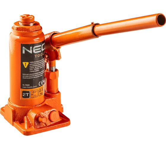 Гидравлический бутылочный домкрат NEO Tools 58-308 мм 2 т 11-700 1