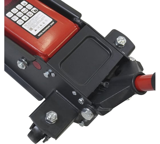 Домкрат подкатной WIEDERKRAFT г/п 3т, 120-460мм WDK-Magnum 3000