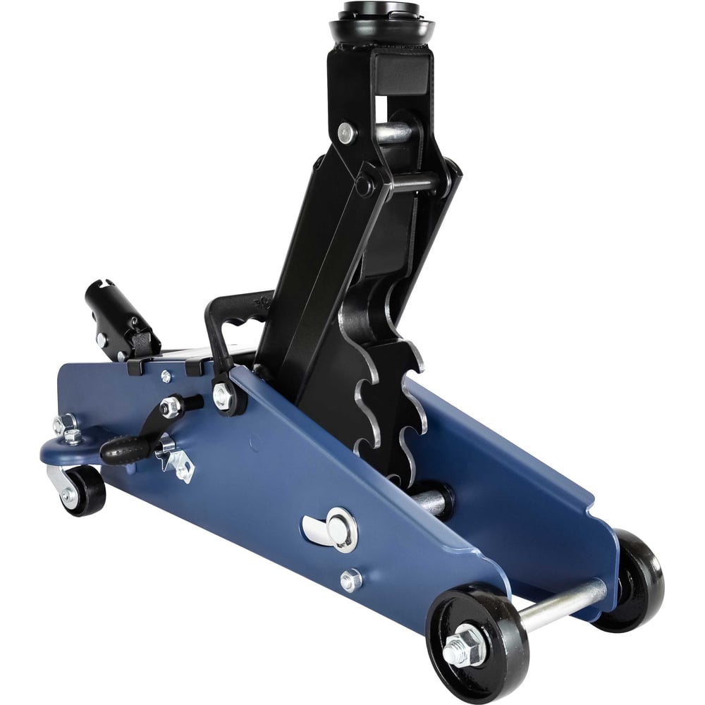 Домкрат гидравлический подкатной БелАК PREMIUM 2,5 т. с опорой в кейсе ...