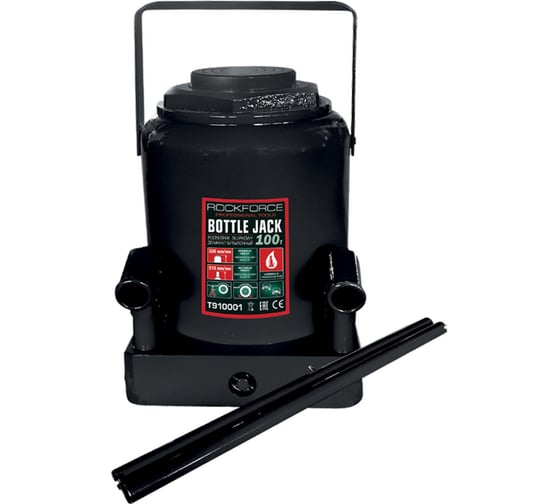 Бутылочный домкрат Rockforce RF-TH910001 100 т BIG(57091)