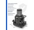 Бутылочный домкрат Forsage 200 т, h min-370 мм, h max-550 мм F-TH920001 BIG/из 2-х частей/(57206) 4