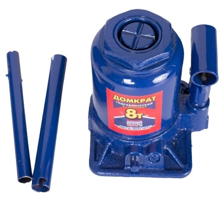 Домкрат АВТОМАГНАТ TUV 4 АМ 8 т, двухштоковый AM-13-K2-004