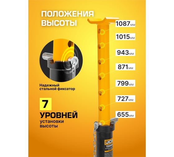 Подставка ремонтная JCB 10Т JCB-TZ100002(59875)