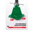 Подставка ремонтная механическая винтовая Rockforce 20т (h min-420мм,h max-680мм) RF-TZ200011(16092) 6