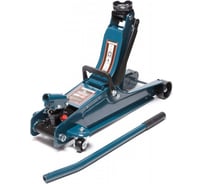 Подкатной гидравлический низкопрофильный домкрат с поворотной ручкой на 360 град. Forsage 3т, в кейсе F-T825010R