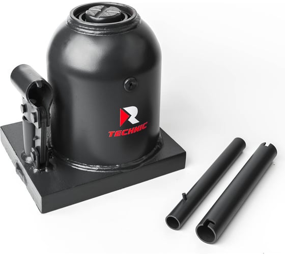 Домкрат бутылочный, двухштоковый, профессиональный RUNTEC 10 т, 170-430 мм TECHNIC RT-WJ10T