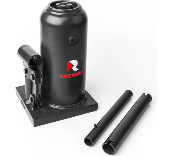 Домкрат бутылочный, двухштоковый, профессиональный RUNTEC 6 т, 190-480 мм TECHNIC RT-WJ6T
