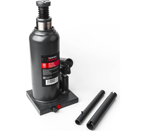 Домкрат бутылочный профессиональный RUNTEC 10 т, 230-450 мм TECHNIC RT-VJ10T