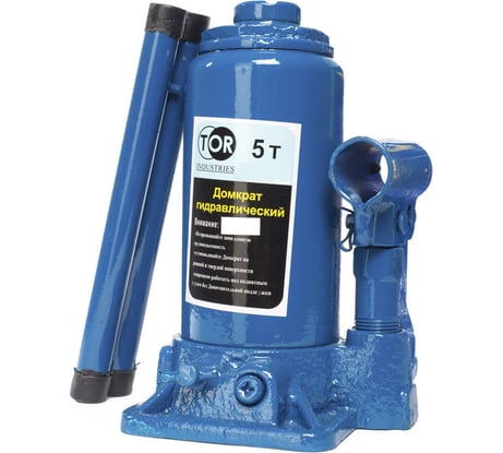 Гидравлический домкрат TOR ДГ-5 г/п 5 т в пластиковом кейсе 1006114