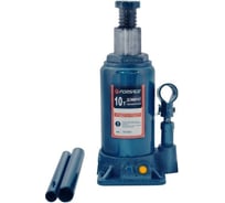 Бутылочный домкрат с клапаном Forsage 10т, низкий, h min 190мм, h max 360мм F-T91007