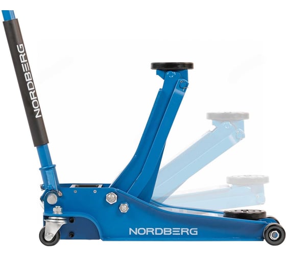 Подкатной домкрат NORDBERG 3,3 т, H=80 - 500 мм N32033
