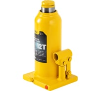 Домкрат бутылочный гидравлический 12т DQ71012 (высота подъема 235-470мм) DELI 130445