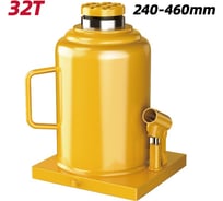 Домкрат бутылочный гидравлический 32т DQ71032 (высота подъема 260-430мм) DELI 130448