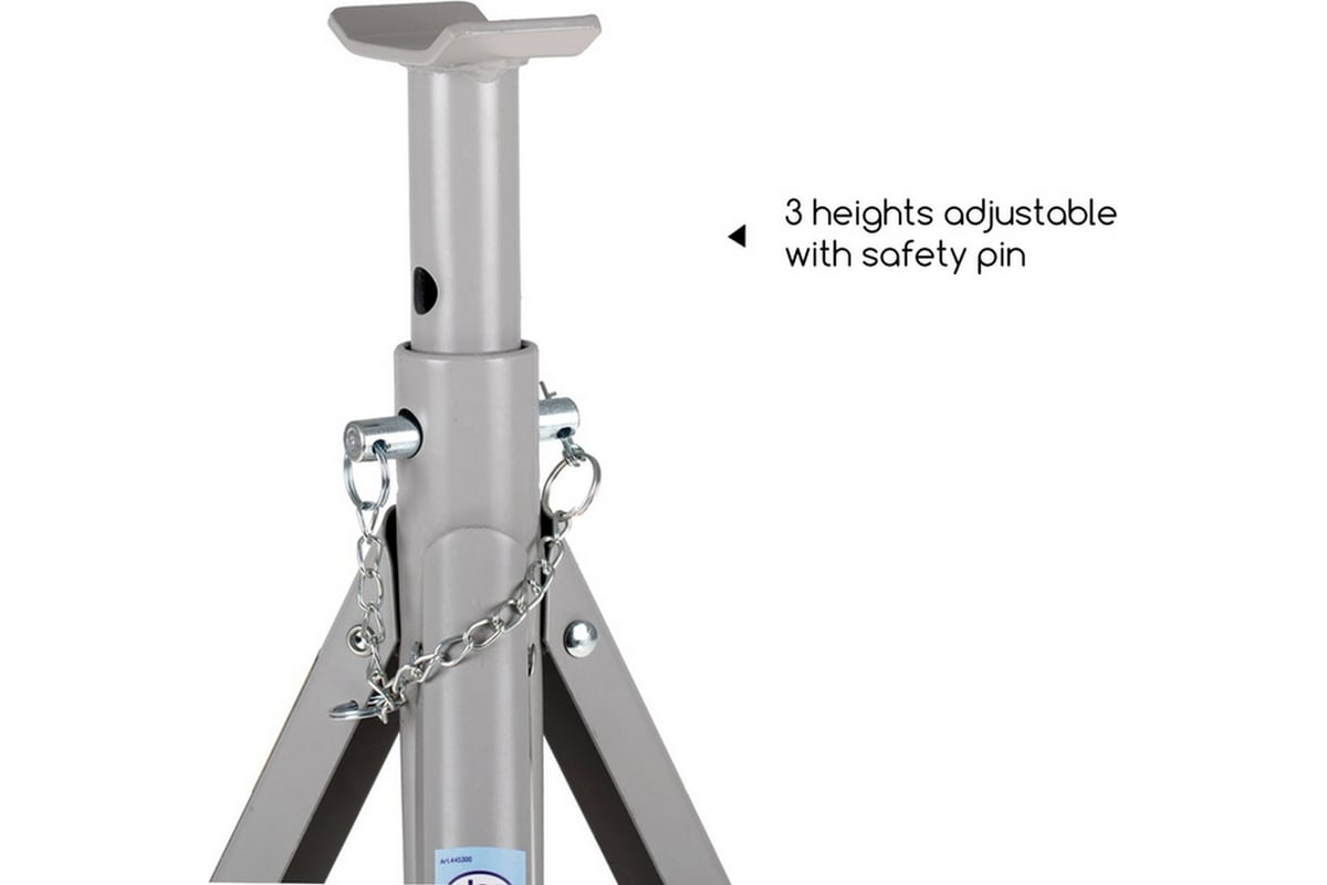 Опора складная для авто Alca 3т, компл. 2 шт. 445300 - купить для  автосервиса и гаража по низкой цене: технические характеристики, описания и  отзывы.