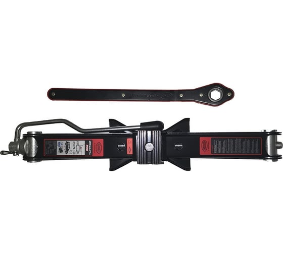 Набор домкрат РОМБ + ключ с трещотком Heyner h 104-385 мм, 1,5 т 347160