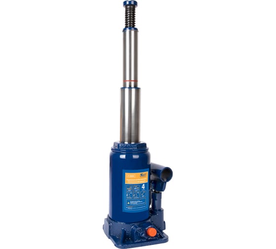 Бутылочный телескопический домкрат KRAFT 4 т, 170-420 мм KT 800050