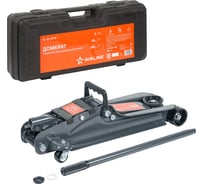 Домкрат подкатной 3т Airline низкопрофильный в кейсе (MIN - 85 мм, MAX - 380 мм) AJ-3F-370K AJ3F370K