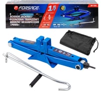 Домкрат механический Forsage ромб 1.5т (h min 104мм, h max 385мм, L-415мм) F-RF-105(59253)