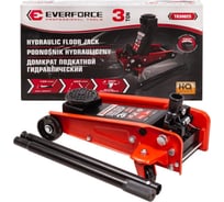 Домкрат подкатной гидравлический EVERFORCE 3т (h min 135мм, h max 460мм) EF-T830025(61854)