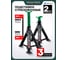 Подставка ремонтная складная Rockforce 3 т, h min 286 мм, h max 401 мм, комплект 2 шт. RF-T43004 BIG(61299) 2