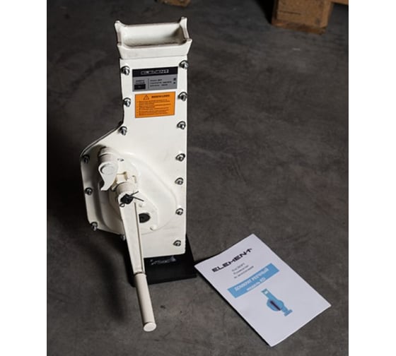 Домкрат реечный ELEMENT KD8 124010