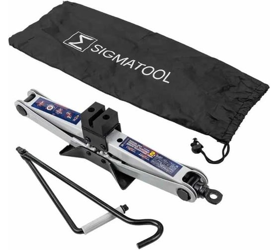Домкрат механический SIGMATOOL ромб, 2 т Sigmatool-10152A(61288)