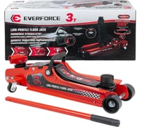Домкрат подкатной гидравлический низкопрофильный с поворотной ручкой EVERFORCE 3т EF-T825010(60738)