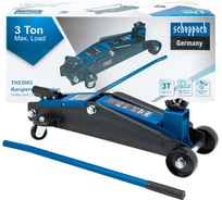 Домкрат подкатной гидравлический 3т с фиксацией (h min 192мм, h max 533мм) Scheppach Sch-TH23003(65258)