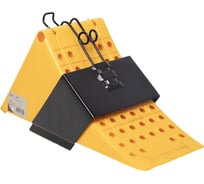 Упор противооткатный Крал с кронштейном длина 48 см шрина 20см высота 22см 6471